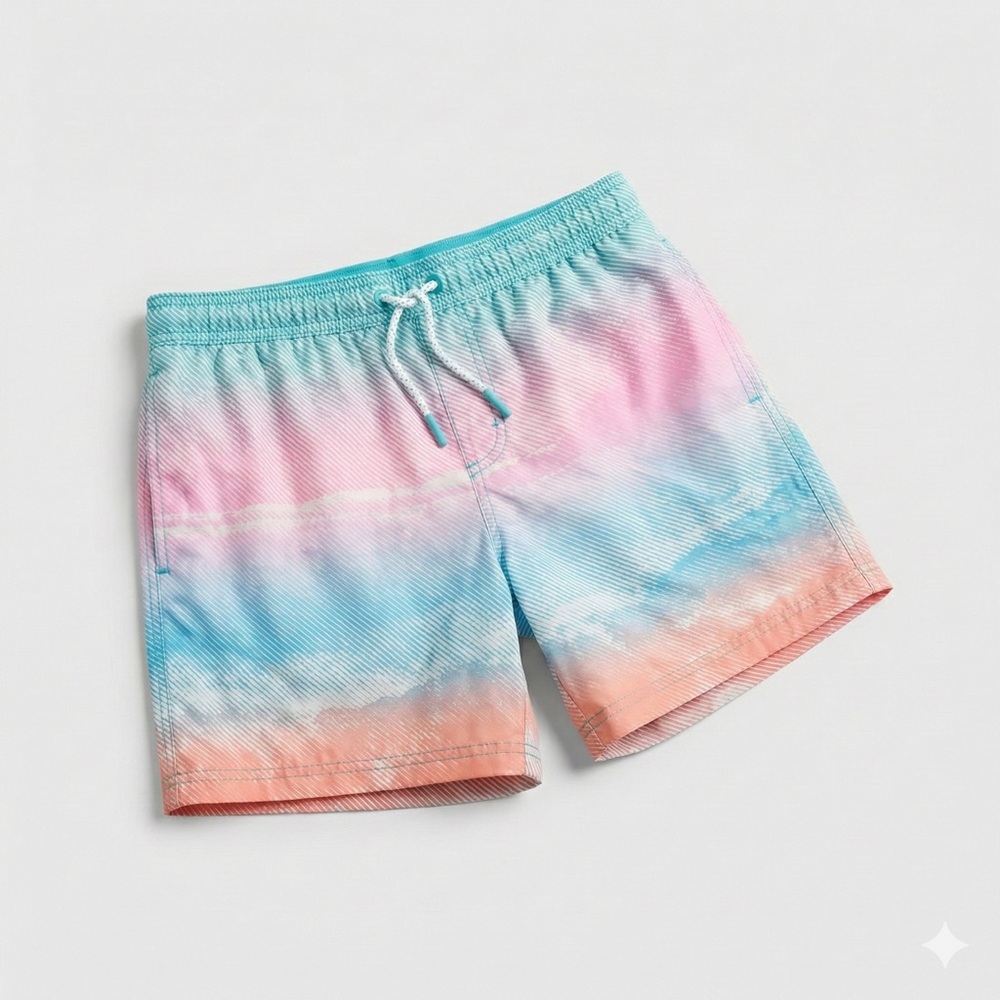 Cat & Jack Teal Swim Shorts
